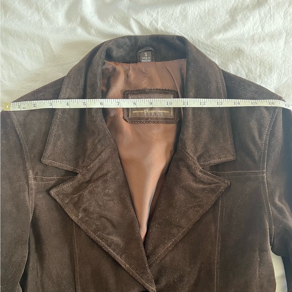 Vintage Suede Brown Jacket - Picture 9 of 11